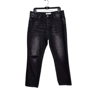 TNR Jeans Women's Distressed Straight Jean - 31